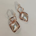 Rose gold studs