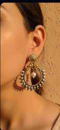 Pearl stone  earrings